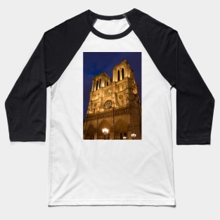 Notre Dame de Paris - 2 © Baseball T-Shirt